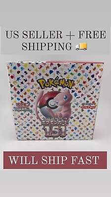 #ad 💫💫 Pokémon TCG: Scarlet amp; Violet 151 Booster Box Japanese $110.00