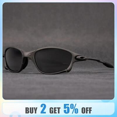 #ad X metal Juliet Cyclops Sunglasses Ruby Polarized Lenses Titanium Goggles Uv400 $20.49