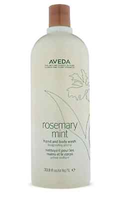#ad Aveda Rosemary Mint Hand amp; Body Wash Salon Size 33.8 Oz. 1 L $57.90