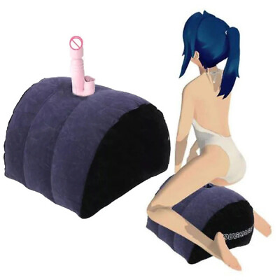 #ad Dildo Vibrator Riding Toy Mount Stands Inflatable Pillow Sex Masturbation Device $40.09