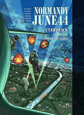 #ad Normandy June 44 tome 2 : Utah Beach Carentan Sainte Mre Eglise GOOD $74.99