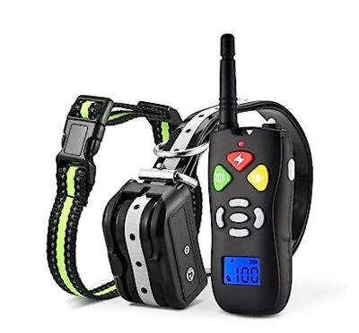 #ad Dog Training Collar with Remote Dog Shock Collar with Beep Vibration and Shock $19.12