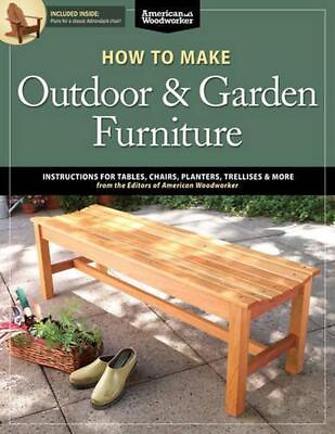 #ad How to Make Outdoor amp; Garden Furniture: Instructions for Tables Chairs Planter $23.88