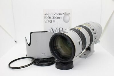 #ad Nikon Af S Vr Nikkor 70 200Mm F2.8 G Ed Light Gray Z2273 $675.40