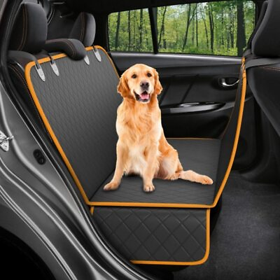 #ad Dog Car Seat Cover Waterproof Pet Travel Carrier Hammock Car Rear Back Seat $29.99
