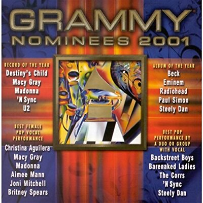 #ad 2001 Grammy Pop Nominees $4.99