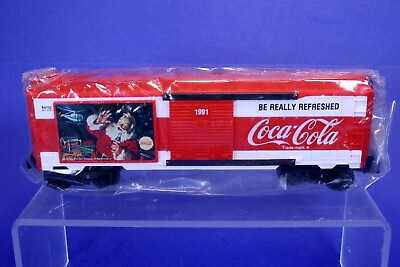 #ad K Line O Scale Coca Cola Santa Claus Historical Christmas Boxcar K644702 $35.99