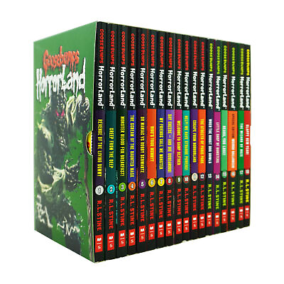 #ad Goosebumps HorrorLand Series 18 Books Set by R. L. Stine Ages 9 14 Paperback $50.99
