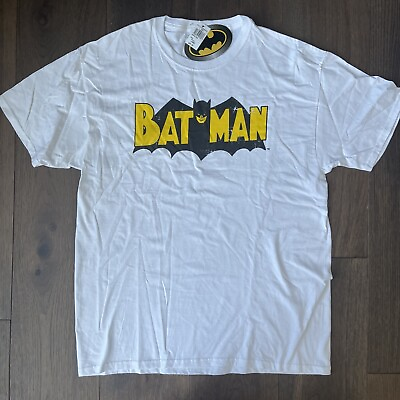#ad Mens BATMAN T Shirt Size Large NWT New with Tags UNIVERSAL $18.99