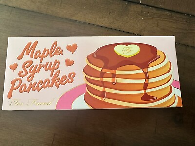 #ad New Too Faced Maple Syrup Pancakes Eye Shadow Palette18 Limited Edition Shades $22.49