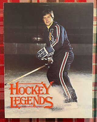 #ad 1979 Hockey Legends 95 page Book BOBBY ORR Cover C $39.95
