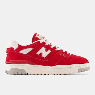 #ad New Balance 550 Suede Pack Red White Sneakers Retro BB550VND Mens Size $100.00