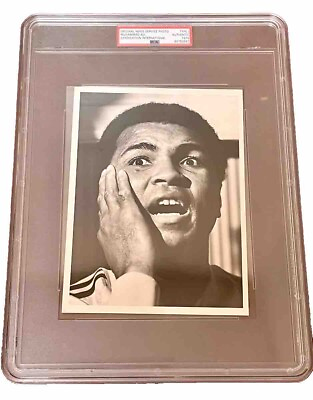 #ad Muhammad Ali Type 1 Photo PSA Authentic $399.00