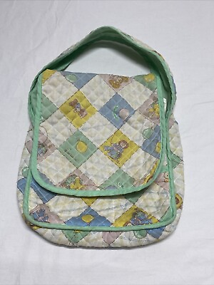 #ad Vintage 1982 Quilted CABBAGE PATCH KIDS DIAPER BAG $11.69