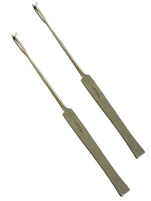 #ad #ad Dog Spay Snook Hook 8in w Flat Handle Smooth Veterinary Instruments German $9.99