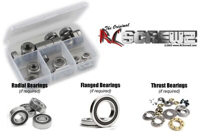 #ad RC Screwz Rubber Shielded Bearing Kit for Redcat Racing TR MT8e #rcr051r $39.99