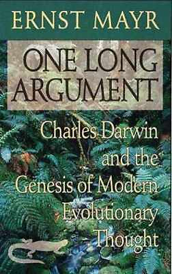 #ad One Long Argument: Charles Darwin and the Paperback by Mayr Ernst Good $4.33