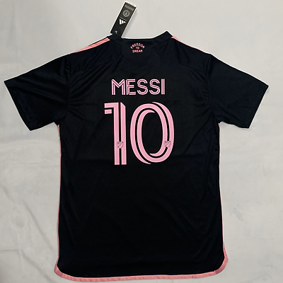 #ad Messi Away Jersey 2023 2024 Mens Soccer Size Medium $58.49