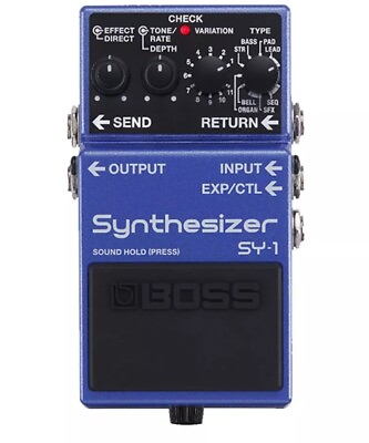 #ad Boss SY 1 Guitar Synthesizer Guitar Effects Pedal Excellent Condition with Box. $250.00