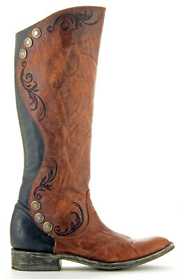 #ad Old Gringo Procella Boot Cognac Black L10672 size 6 B $179.98