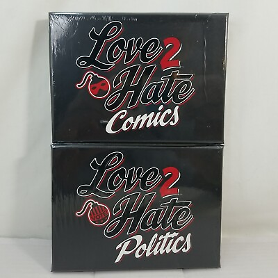 #ad 2 Love 2 Hate: Politics amp; COMICS 2 Love 2 Hate Expansions SEALED NEW $7.39