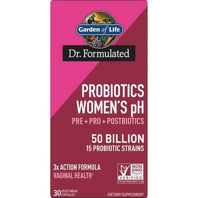 #ad Garden of Life Dr. Formulated Probiotics Women#x27;s ph 50 Billion 30 Veg Caps $28.71