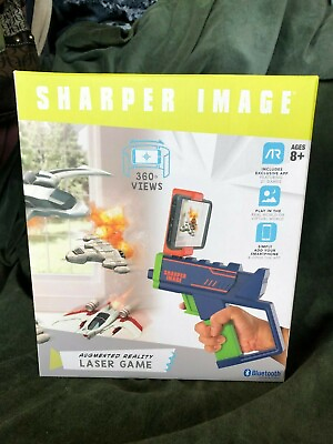 #ad LOT OF 4 Sharper Image Augmented Reality Laser Game Gun Bluetooth 360 views NEW $32.99