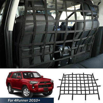 Car Cargo Net Rear Seat Divider Net Dog Pets Barrier for 4Runner 2010 2020 Inner $48.99