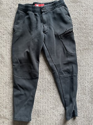 #ad Nike Sportswear Tech Fleece Men#x27;s Pants Black 805218 010 Men Medium Distressed $20.00