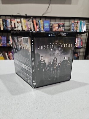 #ad Zack Snyder#x27;s Justice League Ultra HD 2021 📀 BUY 2 GET 1 FREE 🇺🇸 SHIPPED $12.49