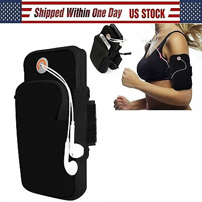 #ad Sport Armband Running Jogging Gym Holder Arm Band Bag Pouch Case For Cell Phone $4.99