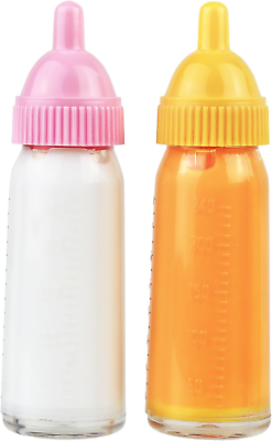 #ad Magic Disappearing Baby Bottle Toy Set Baby Doll Bottles with Disappearing Milk $18.88