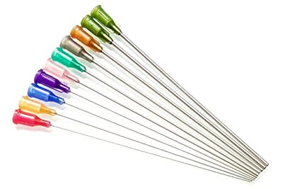 #ad Dispense All 4 Inch Blunt Tipped Dispensing Needles Luer Lock 10 Pack $9.99