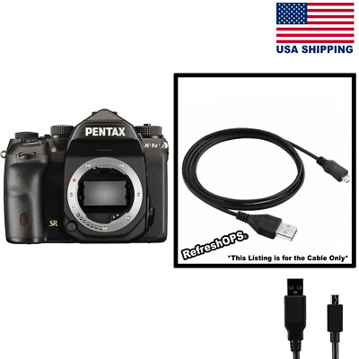 #ad Pentax K 1 Mark II DSLR Camera USB Cable Transfer Cord Replacement $13.89