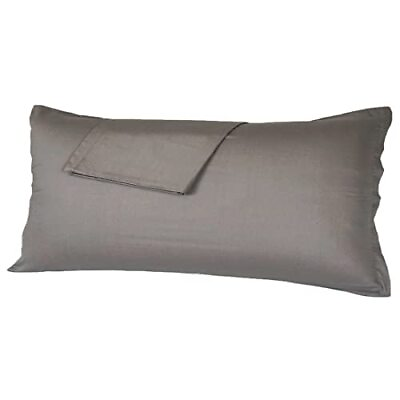 #ad Body Pillow Cover Case Hidden Zipper 100% Egyptian Cotton Zippered Body Pillo $17.53