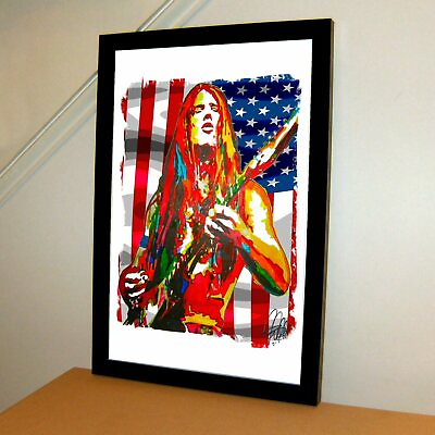 #ad Mark Farner Grand Funk Railroad Guitar Hard Rock Music Poster Print Art 11x17 $15.29