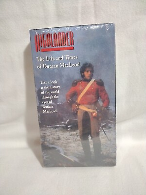 #ad NEW Highlander The Life amp; Times Of Duncan MacLeod Adrian Paul SEALED VHS 1995 $8.00