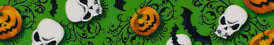 #ad Country Brook Design® 5 8 Inch Ghoulish Delights Grosgrain Ribbon LTD 10 Yards $8.38