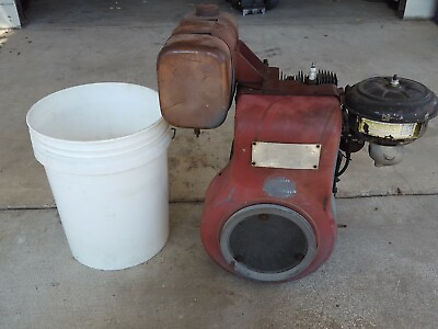 #ad Wisconsin S 12D engine has compression not running $250.00