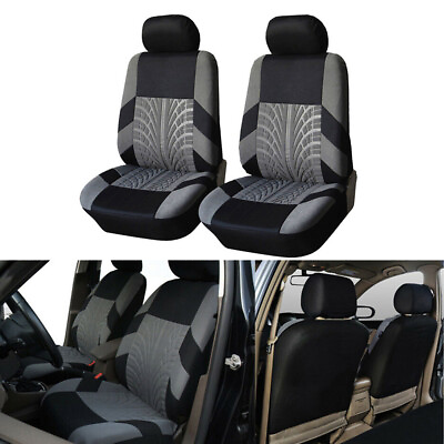 #ad For Toyota Cloth Car Seat Cover Set 2 Front Seat Front Protector US Free Ship $28.95