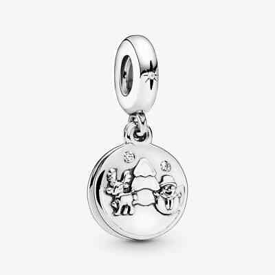 #ad *BRAND NEW* Pandora Sterling Silver Engravable Icon Finished Dangle 797562EN12 $52.25
