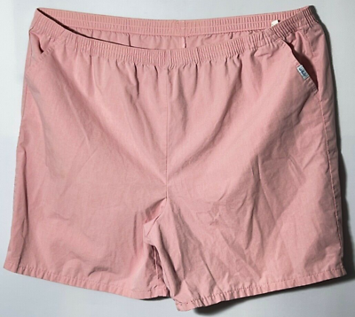 #ad Chic Womens casual pull on pink shorts w stretch waistband 15quot; rise Size 24W $13.96