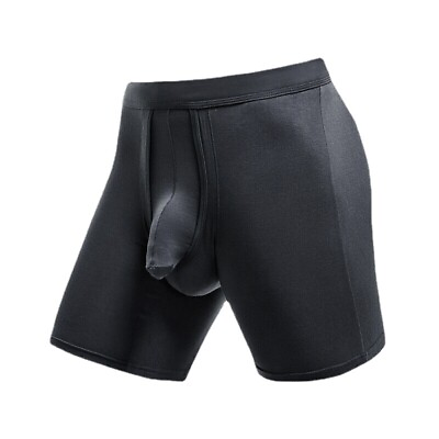 Mens Underwear Separate Penis Ball Pouch Breathable Comfort Sport Boxer Shorts $6.89