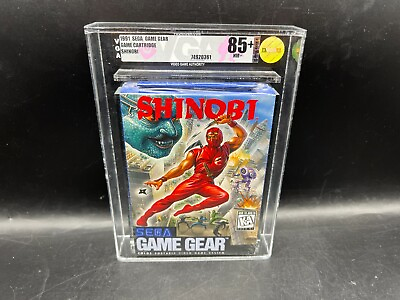 #ad Shinobi Sega Game Gear VGA 85 FACTORY SEALED MINT WATA $399.99