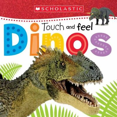 #ad Touch and Feel Dinos: Scholastic Early Learn Scholastic 0545903378 board book $4.44