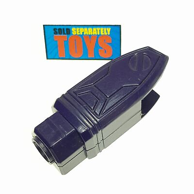 #ad Vtg Transformers G1 Shockwave RIGHT FOREARM original side cannon purple part $19.99