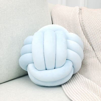 #ad Petrella Knot Pillows Ball Round Throw Pillows Home Decor Cushion Decorative ... $24.47