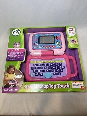 #ad NIB Leapfrog 2 in 1 leaptop touch pink $20.00