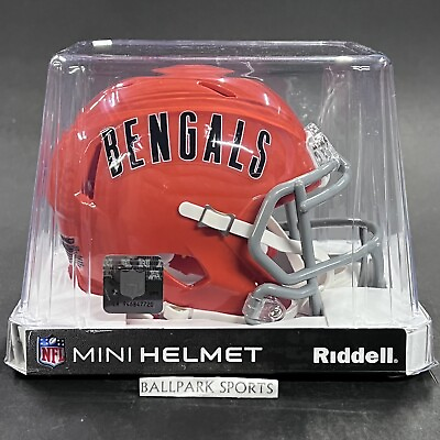 #ad Cincinnati Bengals 1969 1979 Riddell NFL Speed Throwback Mini Football Helmet $36.99