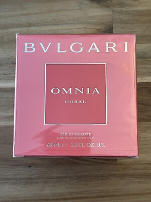 #ad Omnia Coral by Bvlgari Eau De Toilette 2.2 Oz Spray for Women Brand New Unopened $79.99